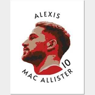 Alexis Mac Allister LFC Liverpool FC Posters and Art